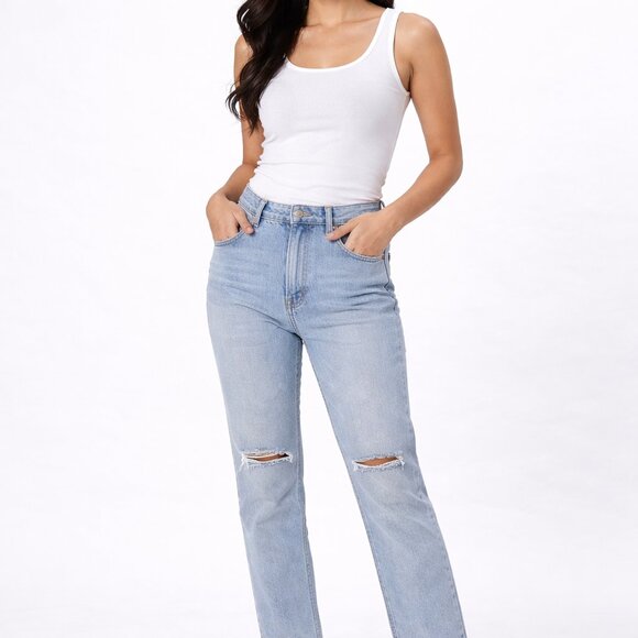 Re generation Denim - RE Generation Skinny Jeans Womens Hydro High Rise StretchSize 3/26 washed blue
